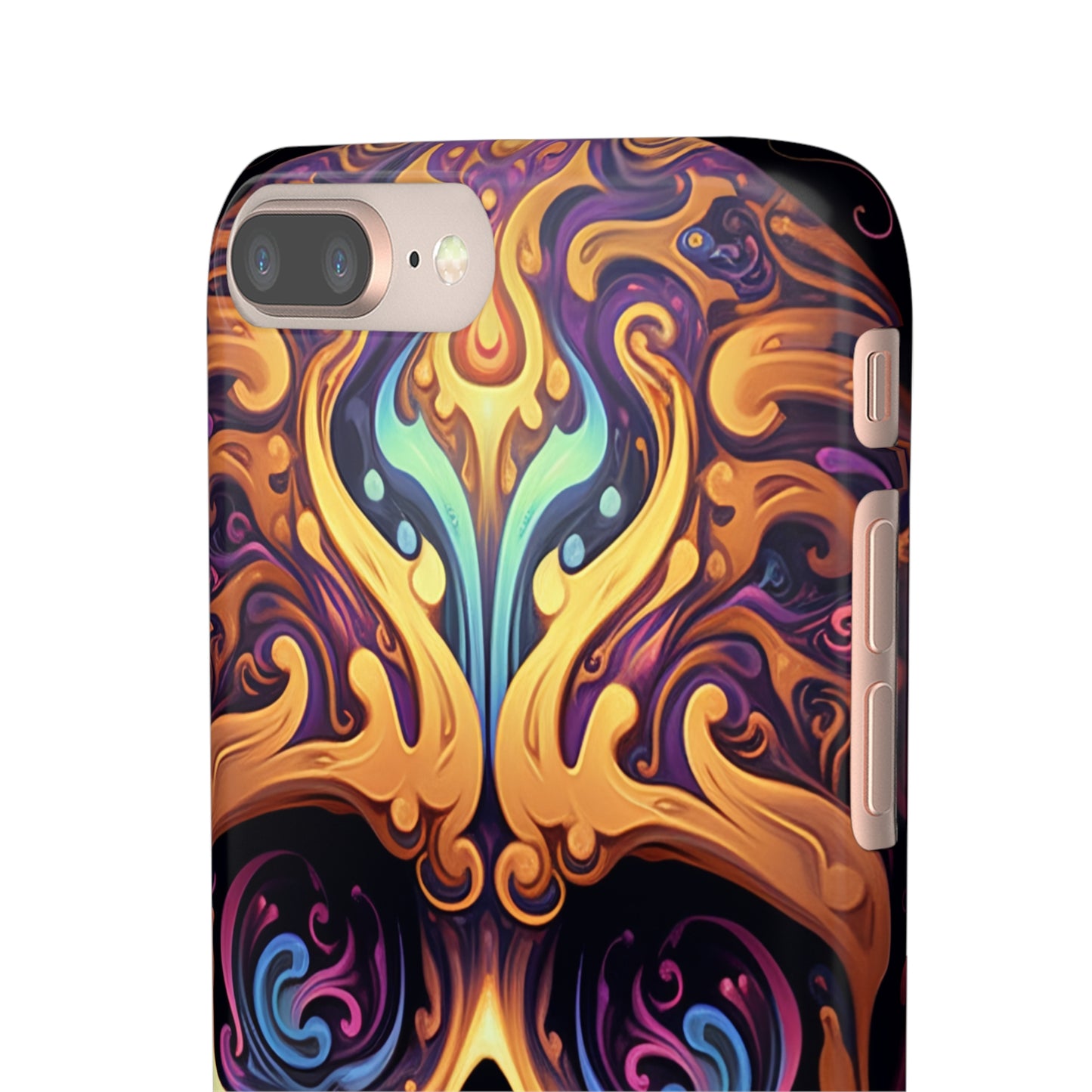 Paisley Skull - iPhone Snap Case