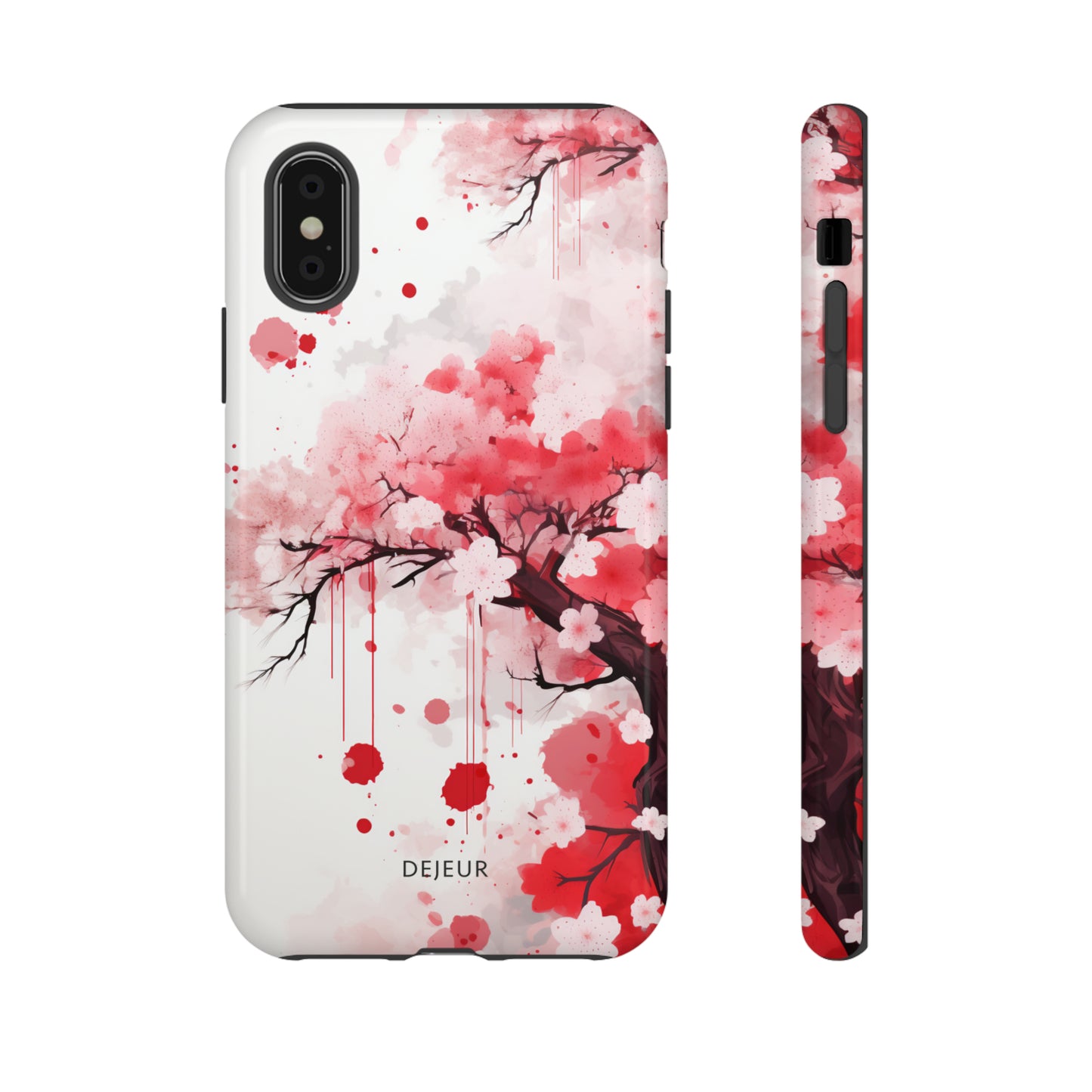 Cherry Blossom Painting - iPhone Tough Case