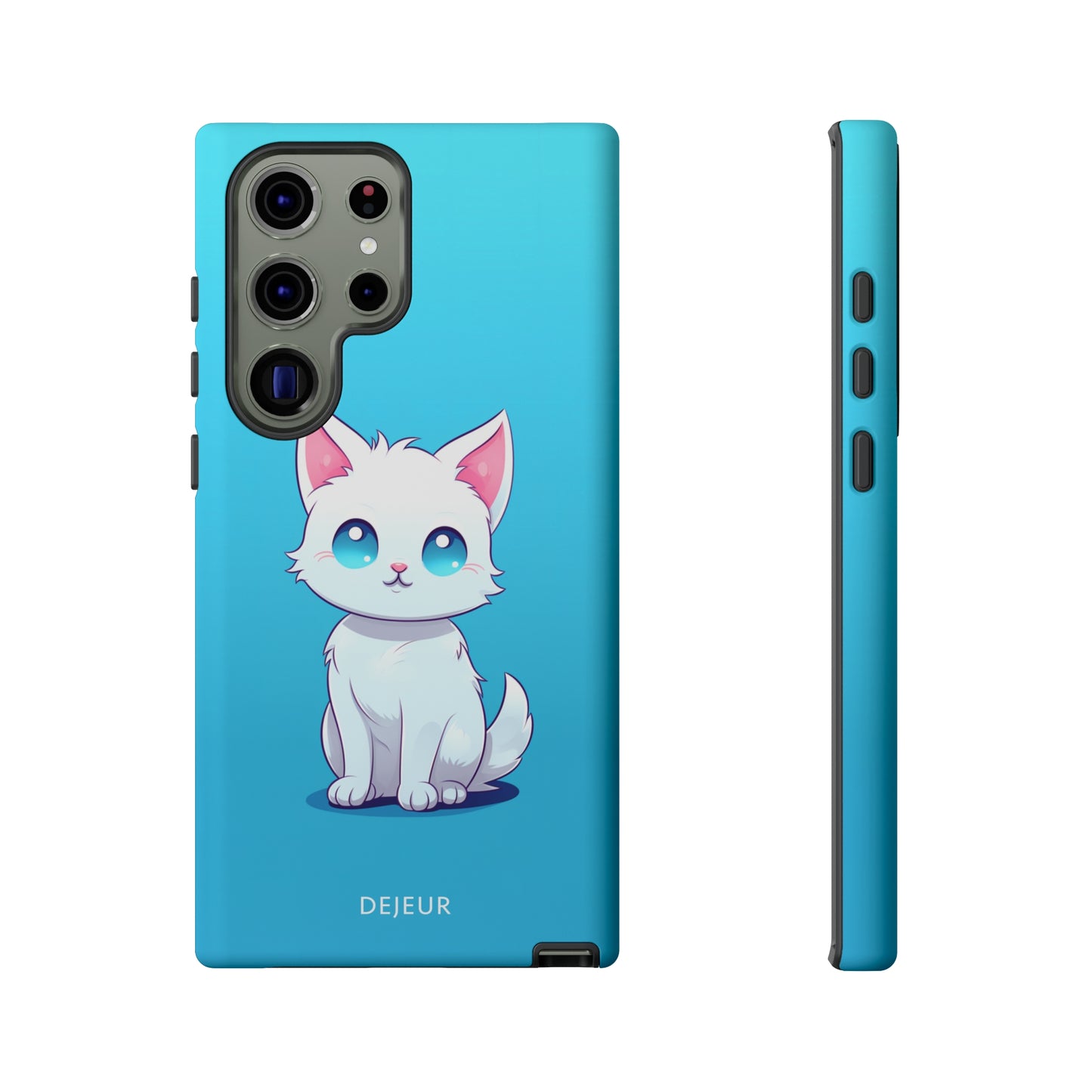 Blue Eyed Cutey Cat - Samsung Galaxy Tough Case