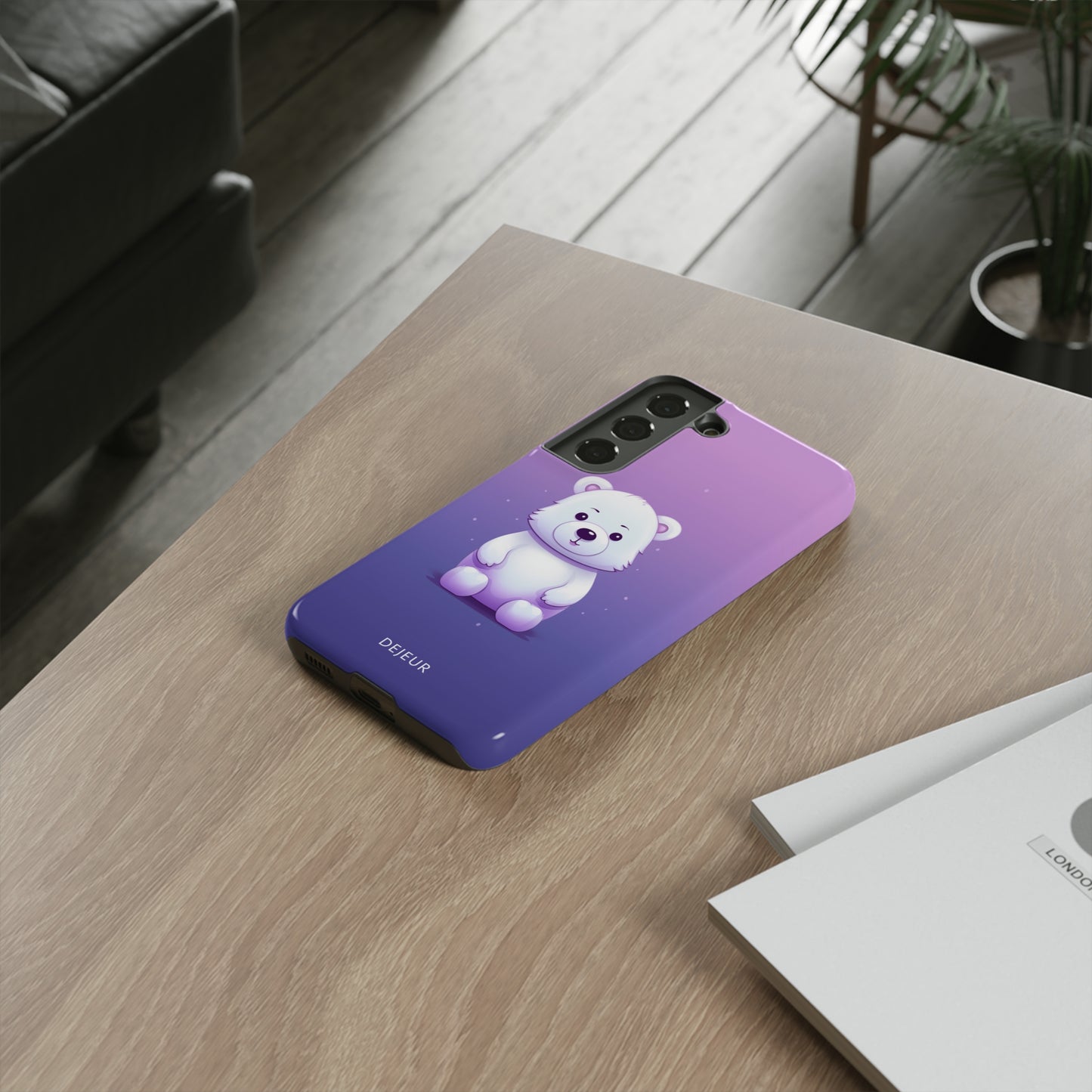 Violet Bear - Samsung Galaxy Tough Case