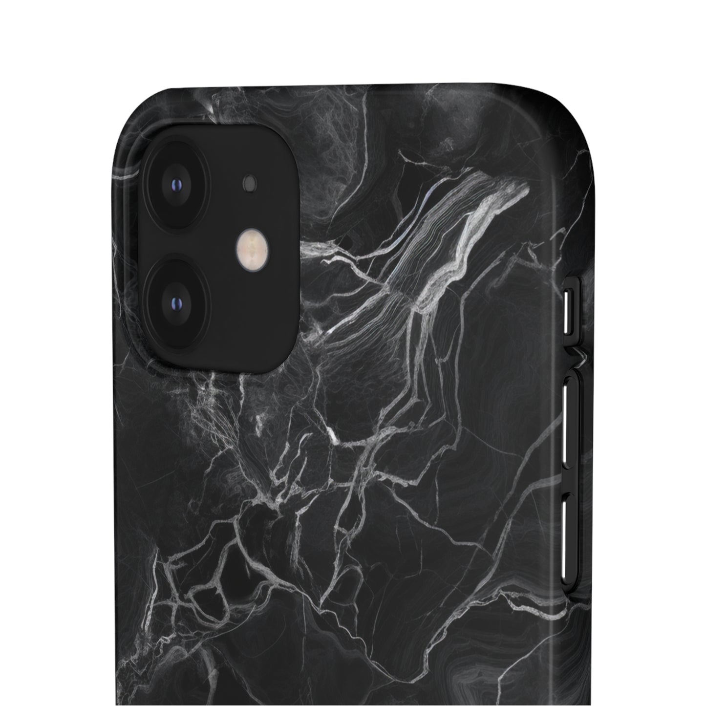 Dark Marble - iPhone Snap Case