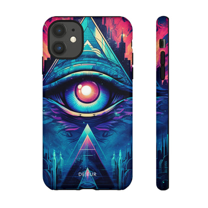 Cyberpunk 3rd Eye - iPhone Tough Case