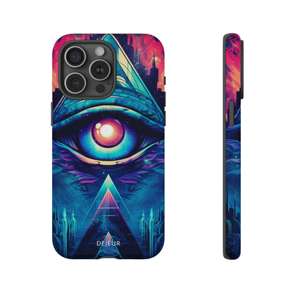 Cyberpunk 3rd Eye - iPhone Tough Case