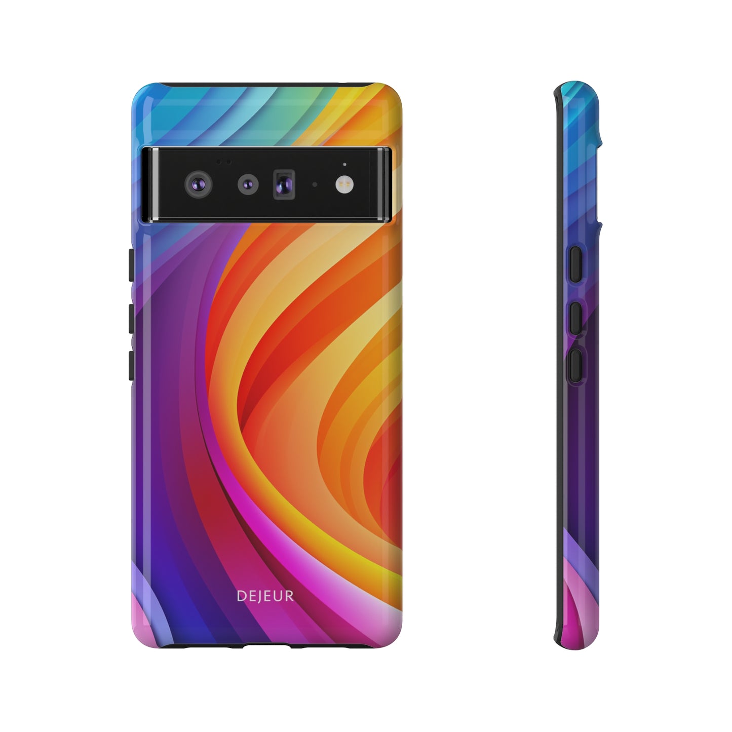 Rainbow Waves - Google Pixel Tough Case