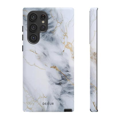 White Gold Marble - Samsung Galaxy Tough Case