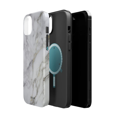 Touch of Gold Classic Marble - iPhone MagSafe Tough Case