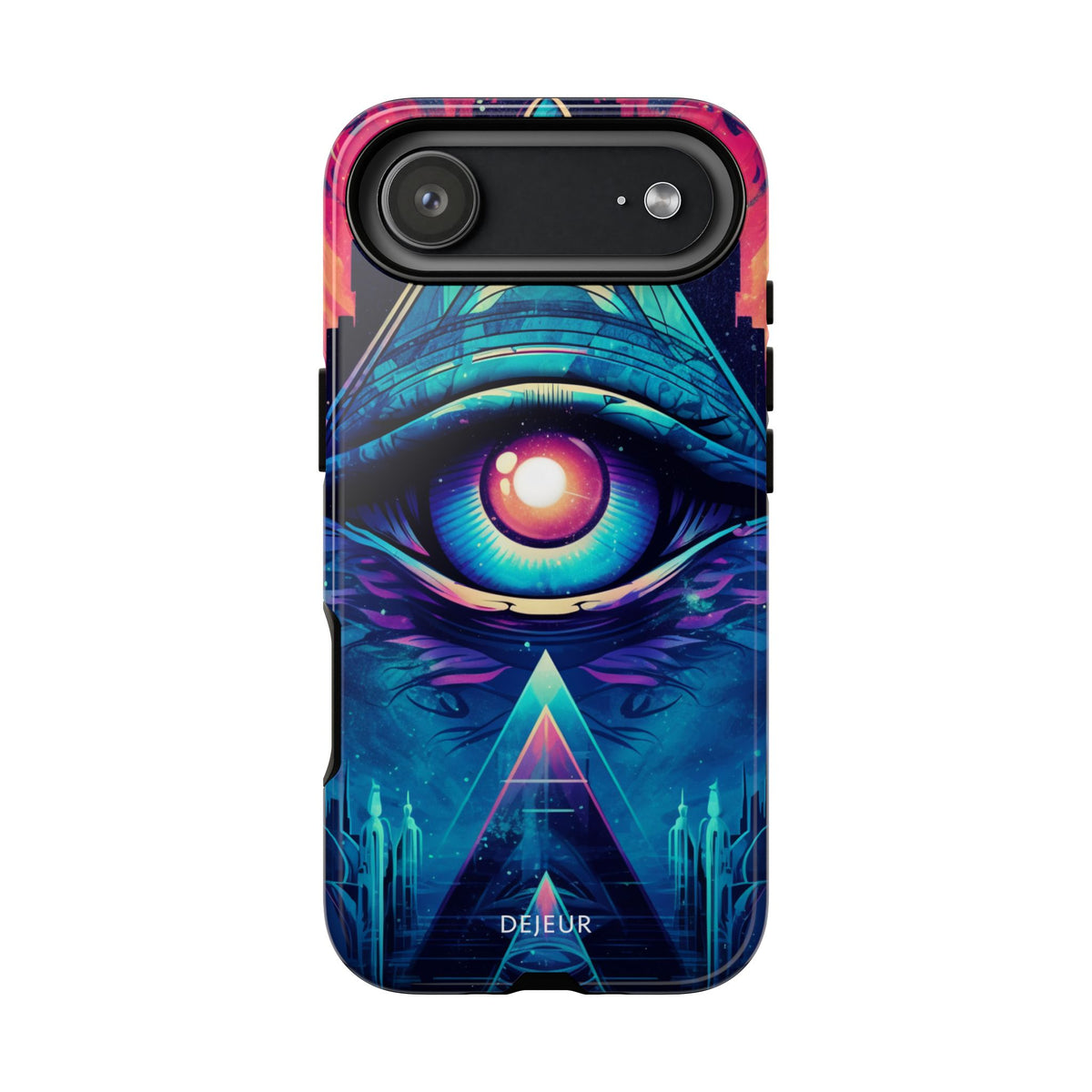 Cyberpunk 3rd Eye - iPhone Tough Case