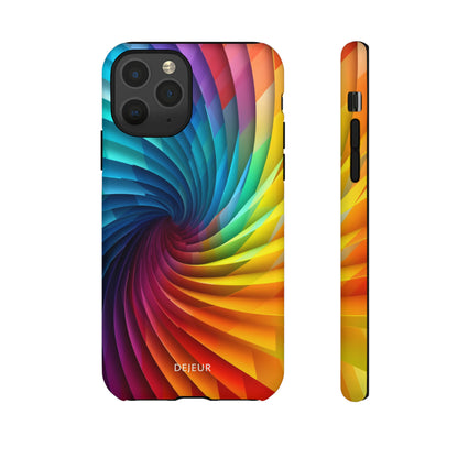 Rainbow Spiral - iPhone Tough Case