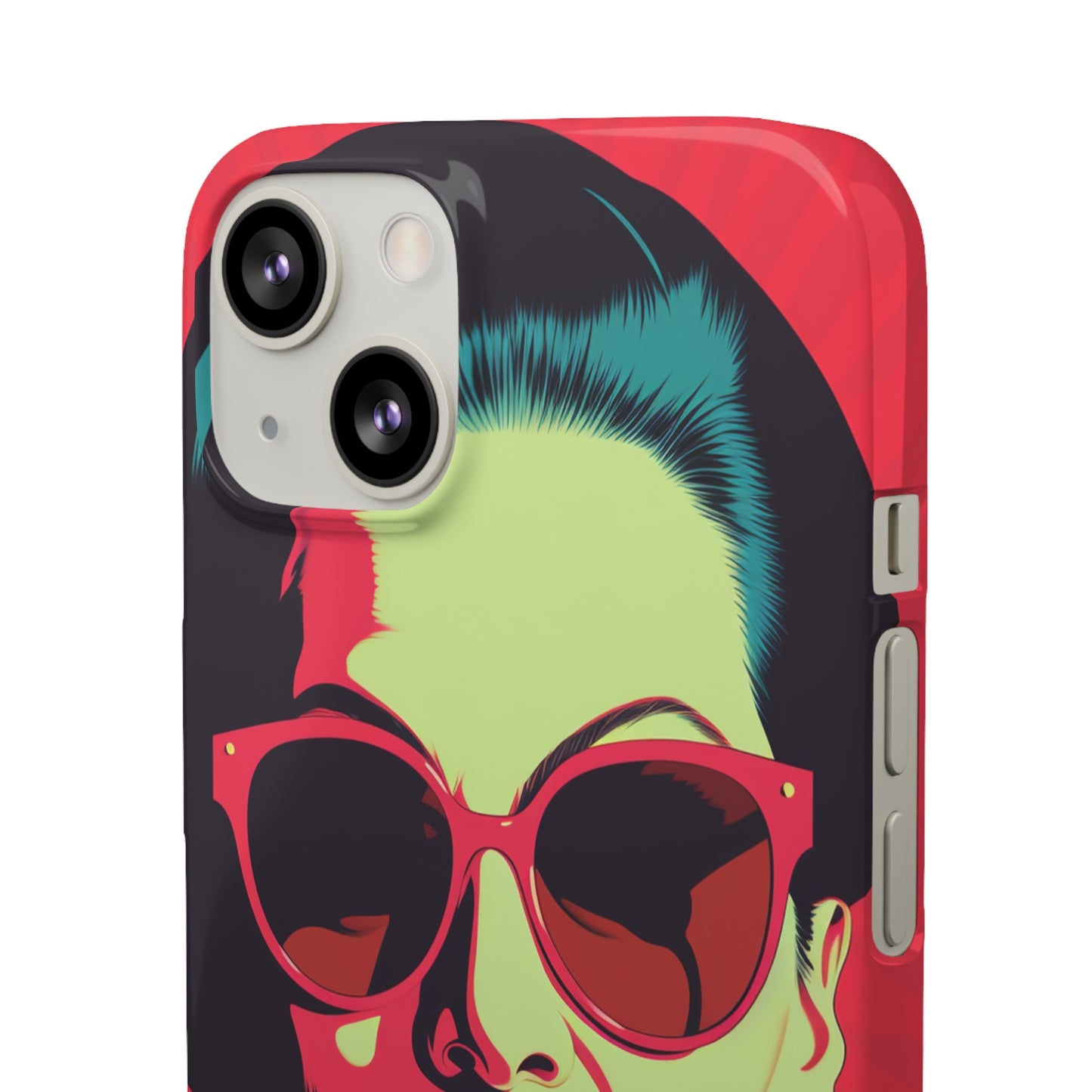 Umm Kulthum Red - iPhone Snap Case