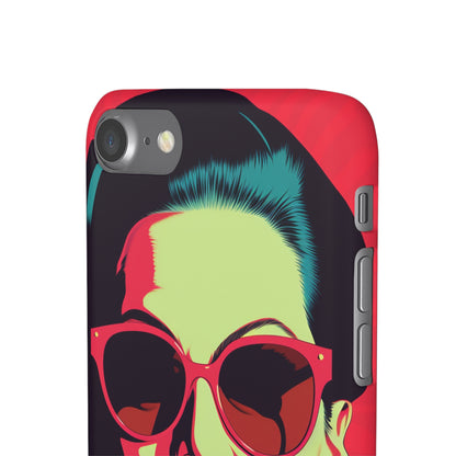 Umm Kulthum Red - iPhone Snap Case