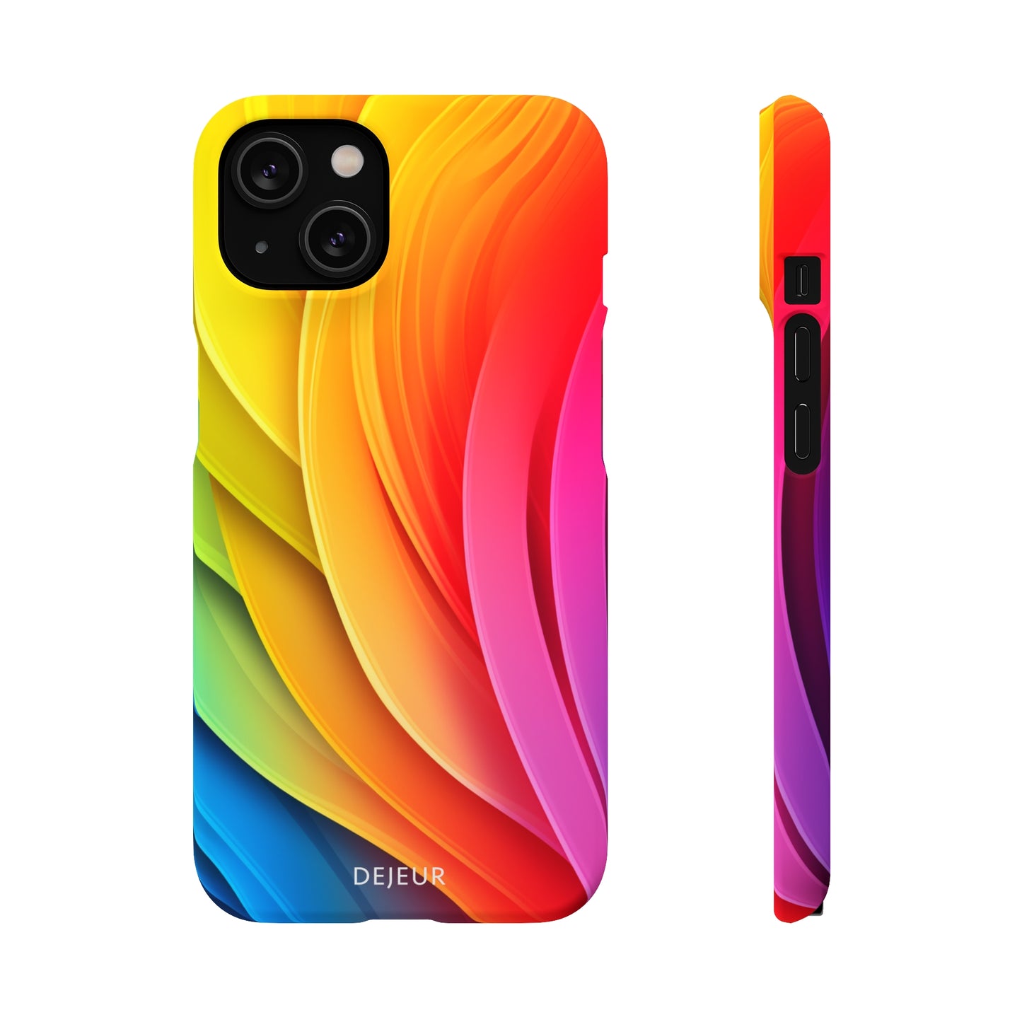 Rainbow Layers - iPhone Snap Case