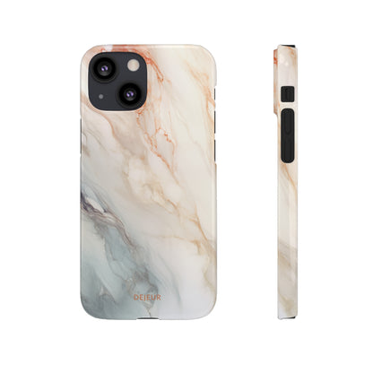 Ash Sandstone Marble - iPhone Snap Case