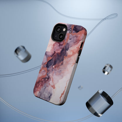 Royal Purple Marble - iPhone MagSafe Tough Case