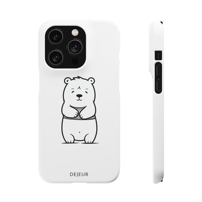 Friendly bear - iPhone Snap Case