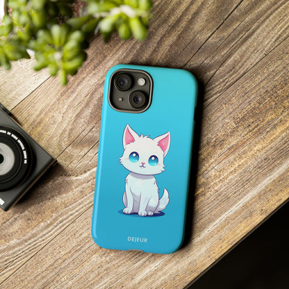 Blue Eyed Cutey Cat - iPhone Tough Case