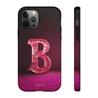 B Pink Roses - iPhone Tough Case