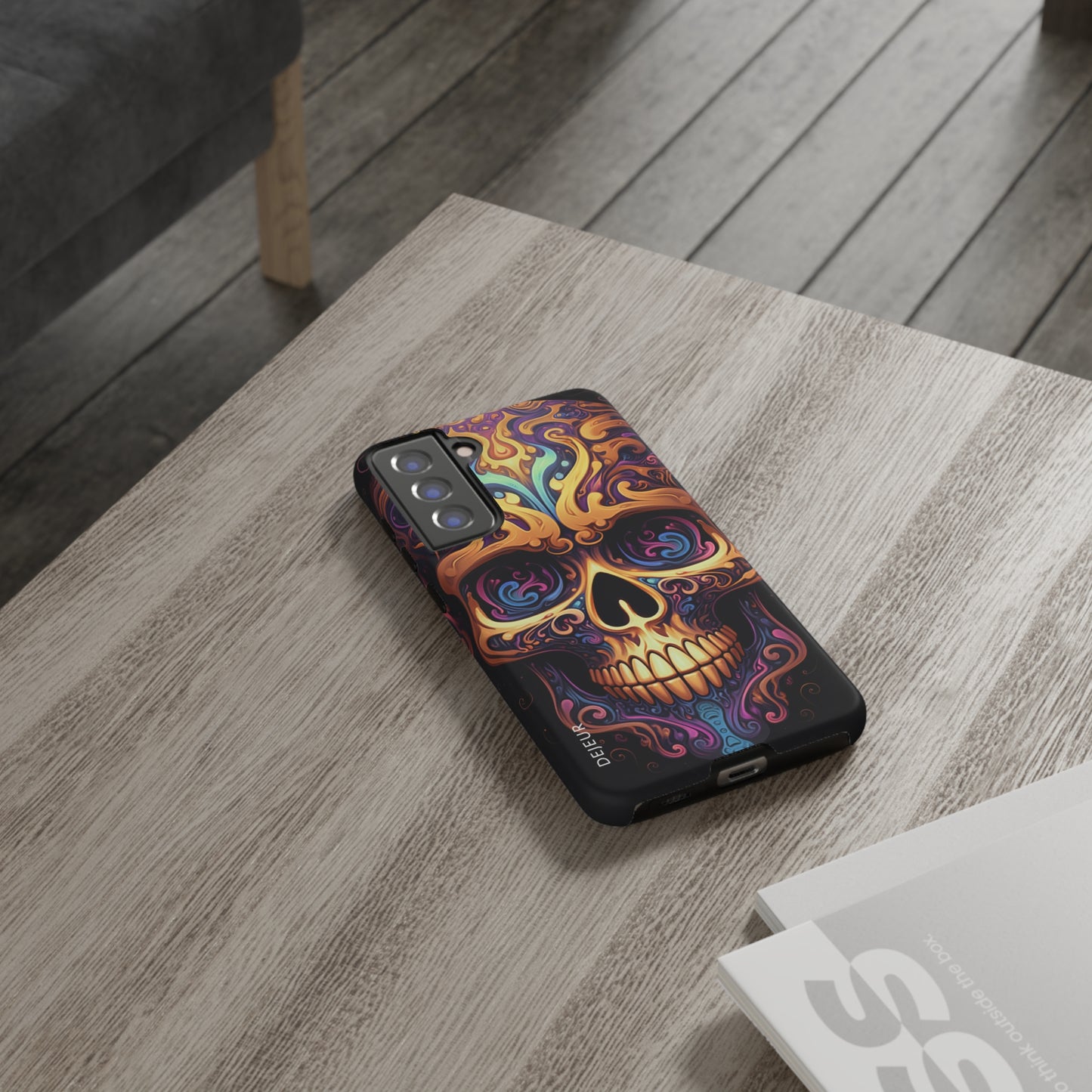 Paisley Skull - Samsung Galaxy Tough Case