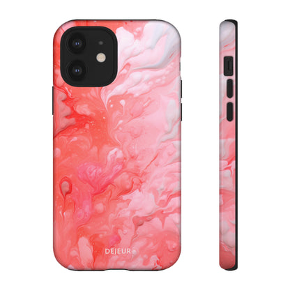 Rose Pink Marble - iPhone Tough Case