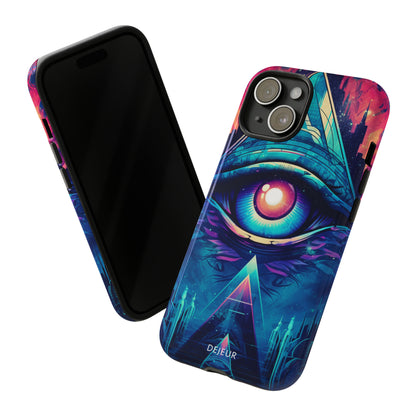 Cyberpunk 3rd Eye - iPhone Tough Case