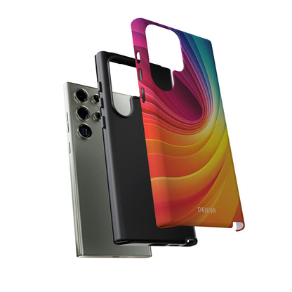 Rainbow Swirl - Samsung Galaxy Tough Case