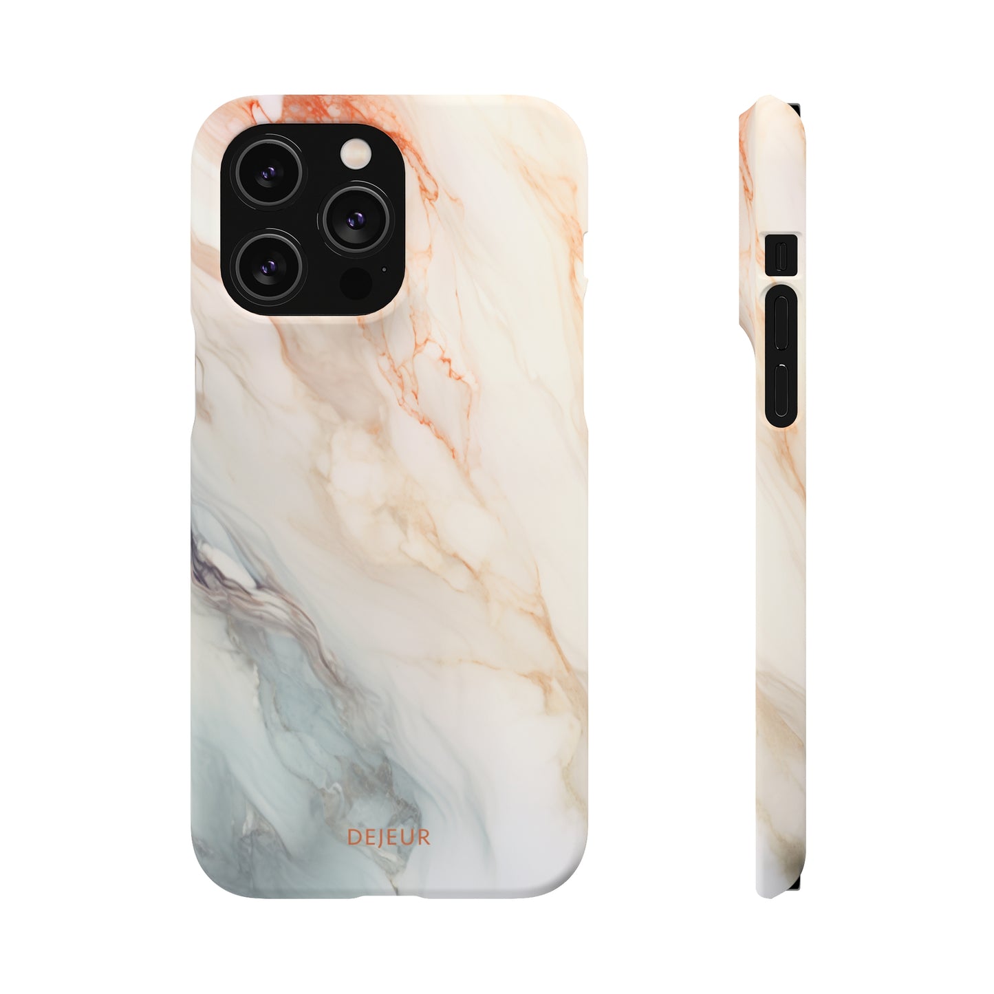 Ash Sandstone Marble - iPhone Snap Case