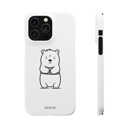 Friendly bear - iPhone Snap Case