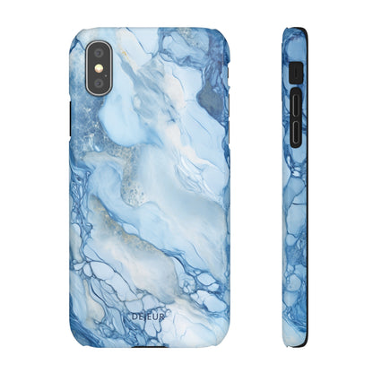 Sky Blue Marble - iPhone Snap Case