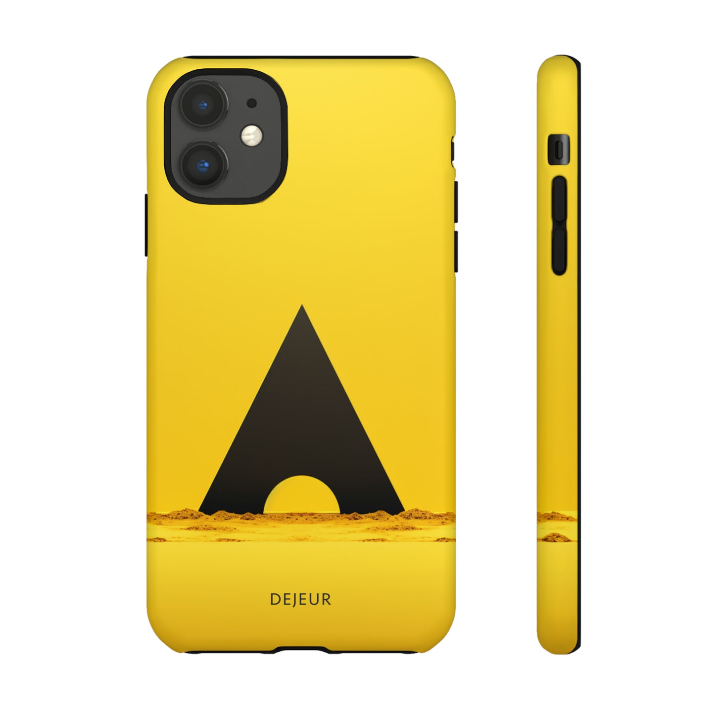 Sun Triangle Yellow - iPhone Tough Case