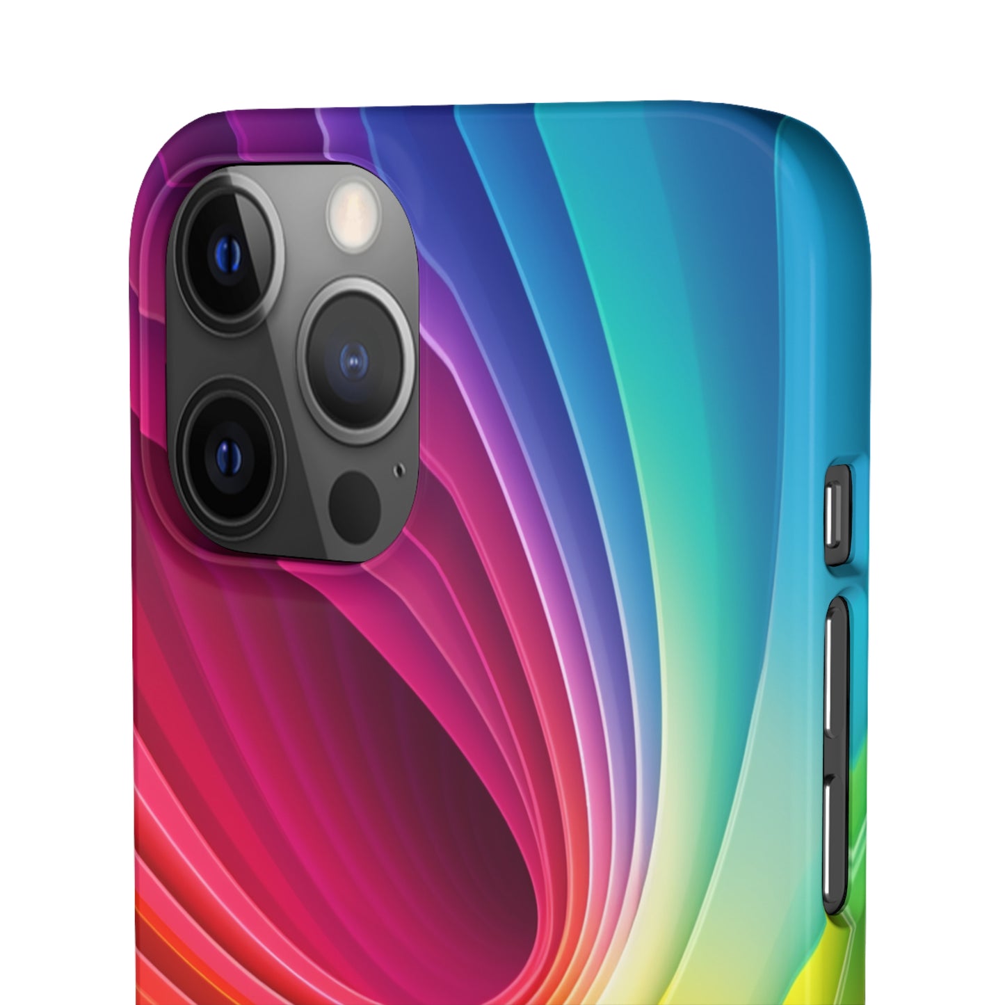 Rainbow Swirl - iPhone Snap Case