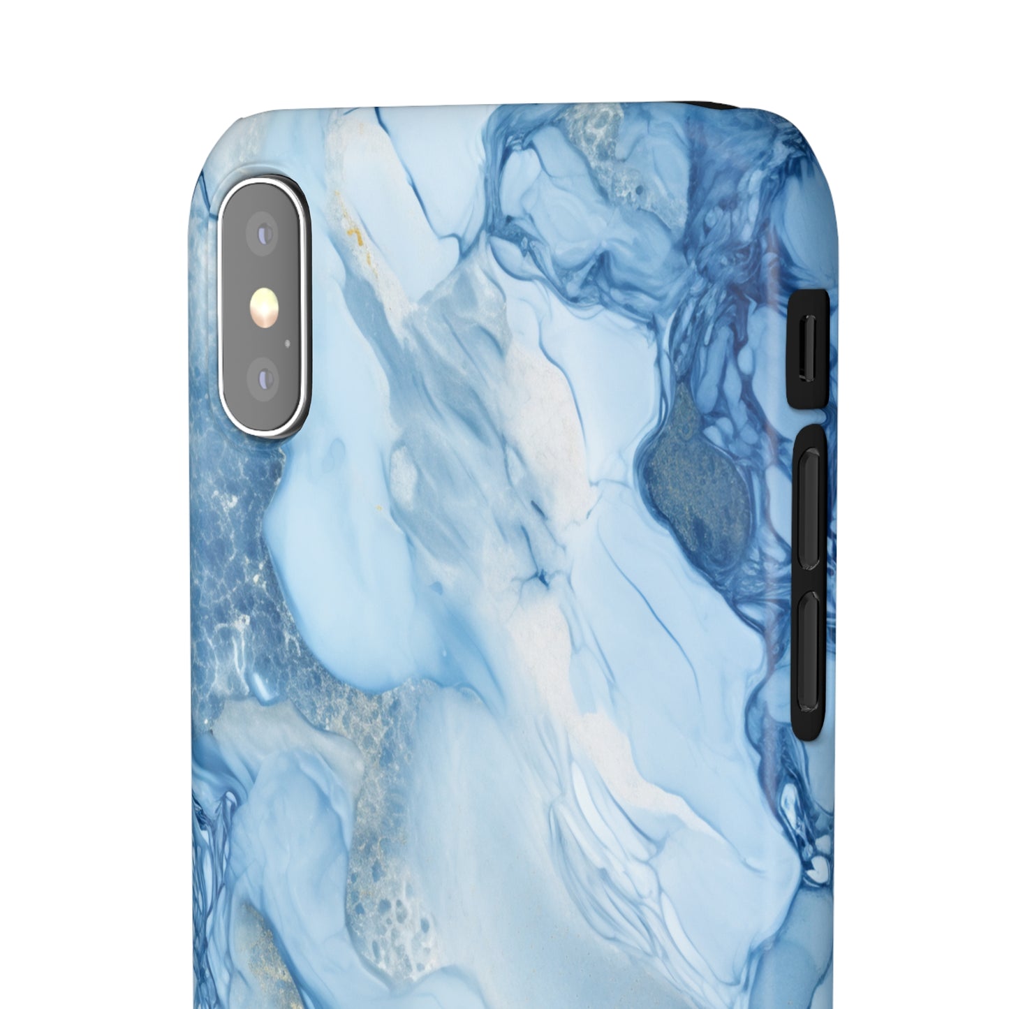 Sky Blue Marble - iPhone Snap Case