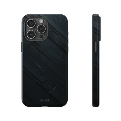 Synthetic Black Graphite - iPhone Tough Case