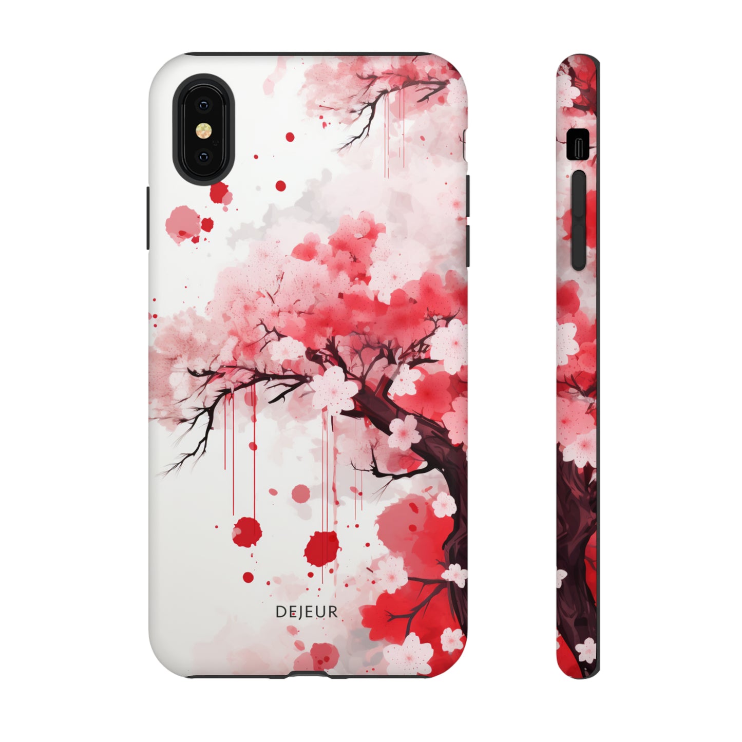 Cherry Blossom Painting - iPhone Tough Case