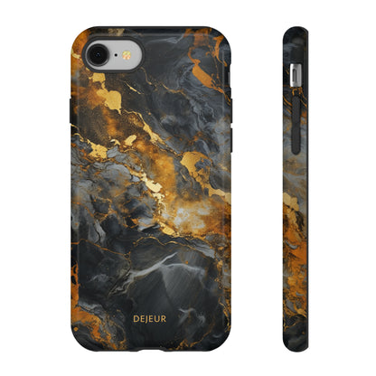 Platinum Gold Marble - iPhone Tough Case