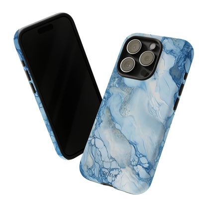 Sky Blue Marble - iPhone Tough Case