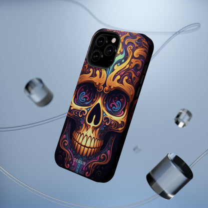 Paisley Skull - iPhone MagSafe Tough Case