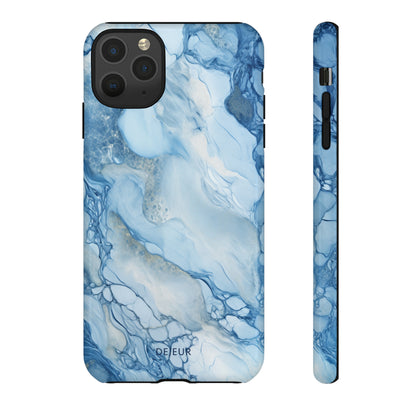 Sky Blue Marble - iPhone Tough Case