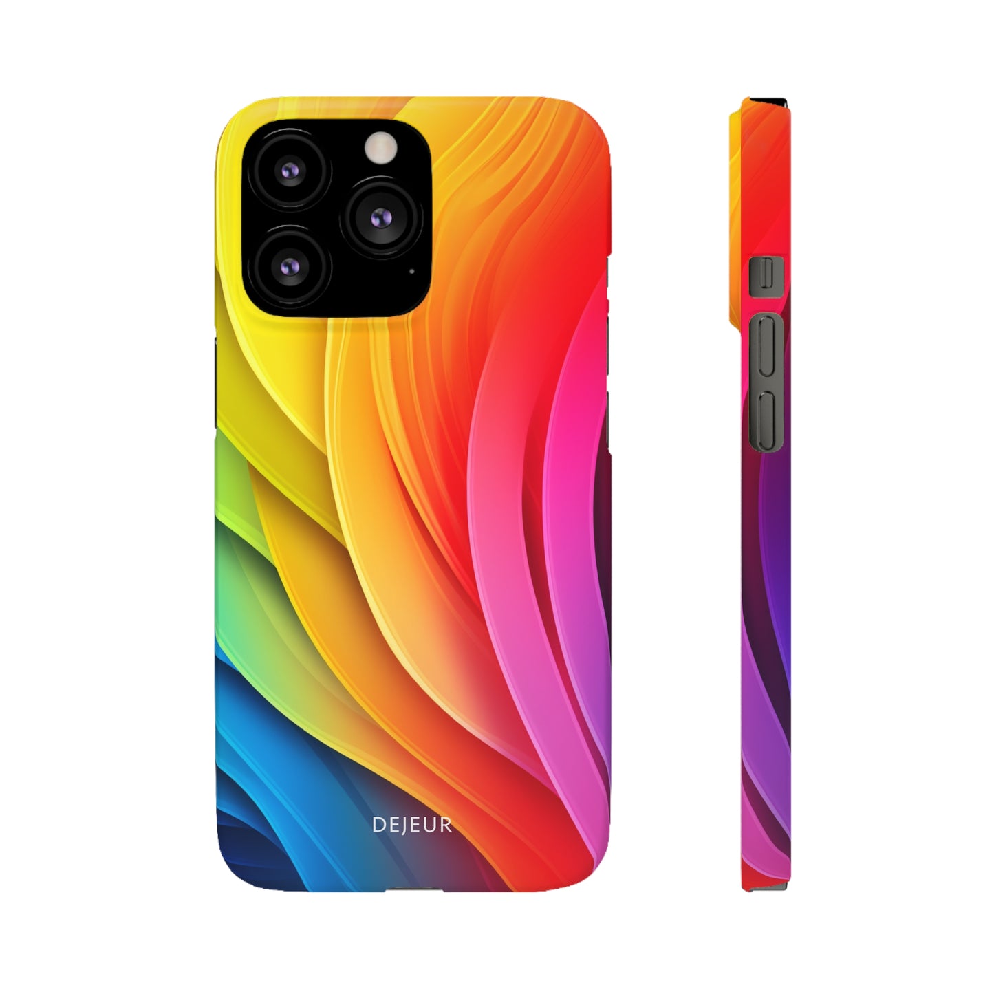 Rainbow Layers - iPhone Snap Case