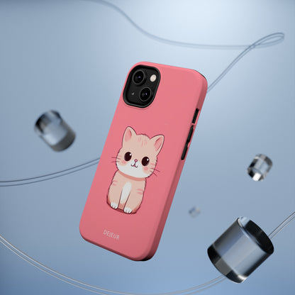 Pink Whiskers - iPhone MagSafe Tough Case