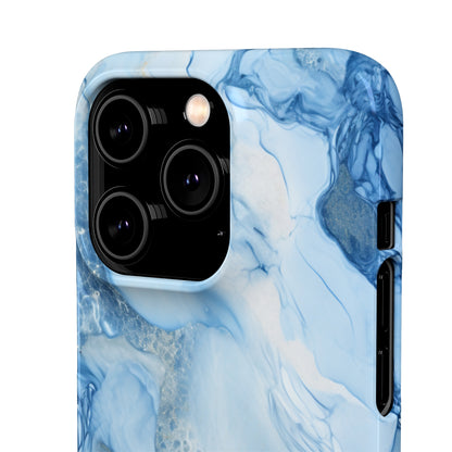 Sky Blue Marble - iPhone Snap Case