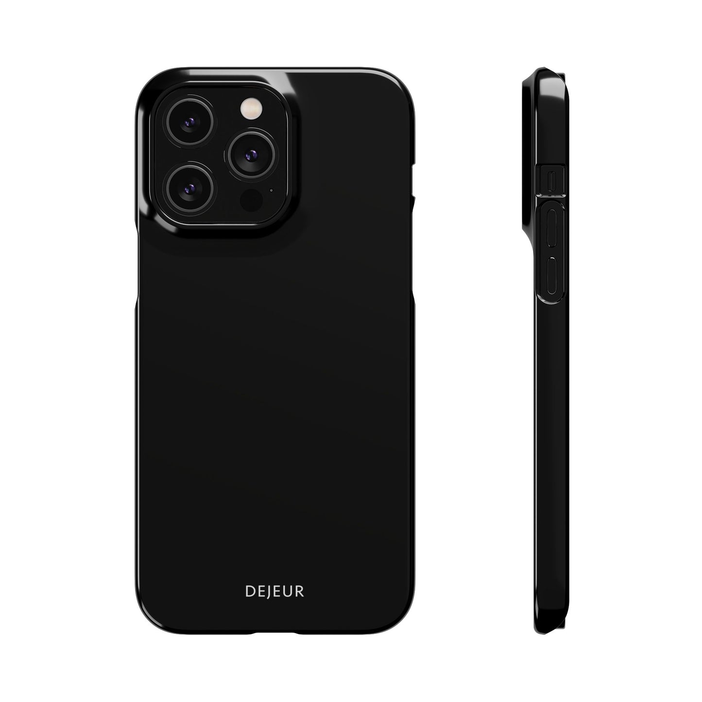 Carbon Black - iPhone Snap Case