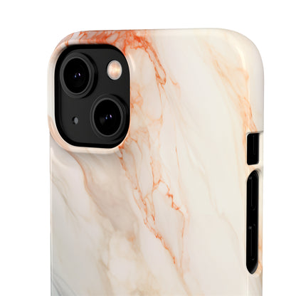 Ash Sandstone Marble - iPhone Snap Case