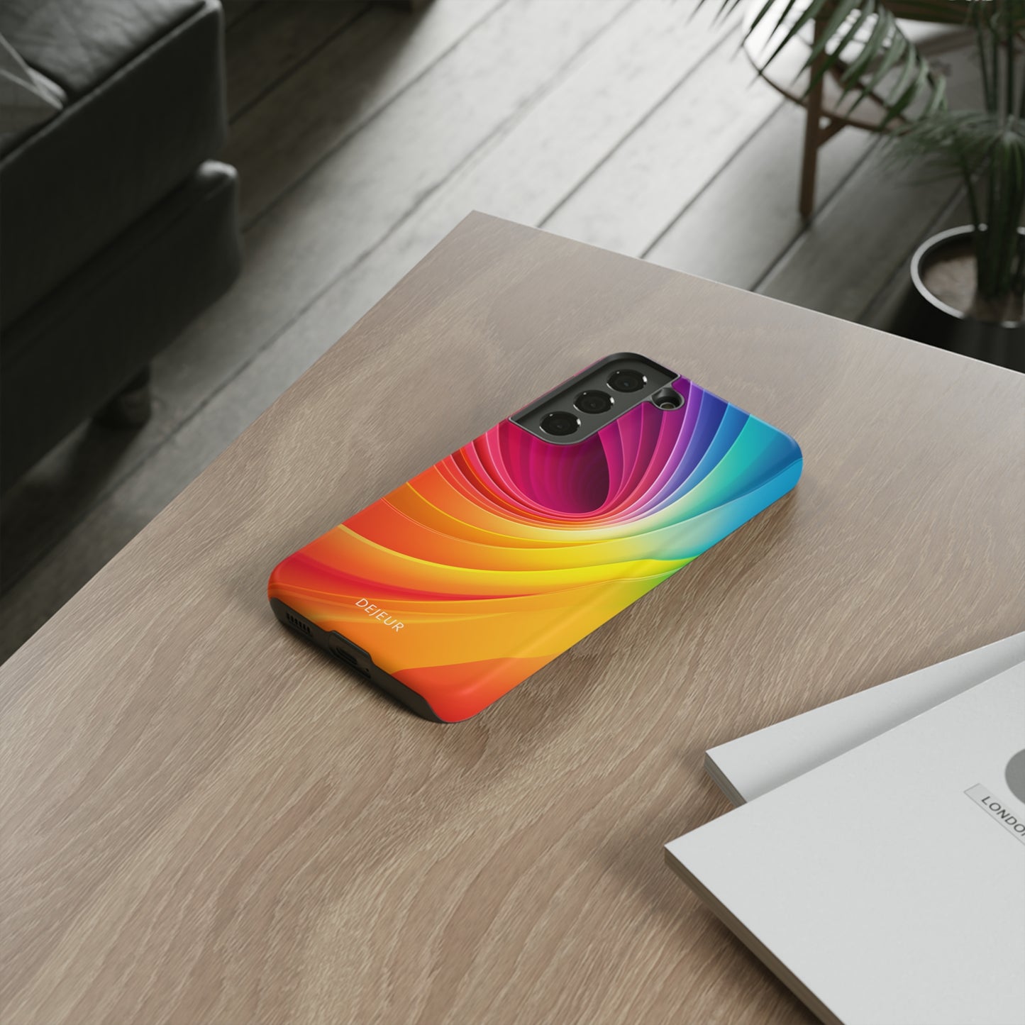 Rainbow Swirl - Samsung Galaxy Tough Case