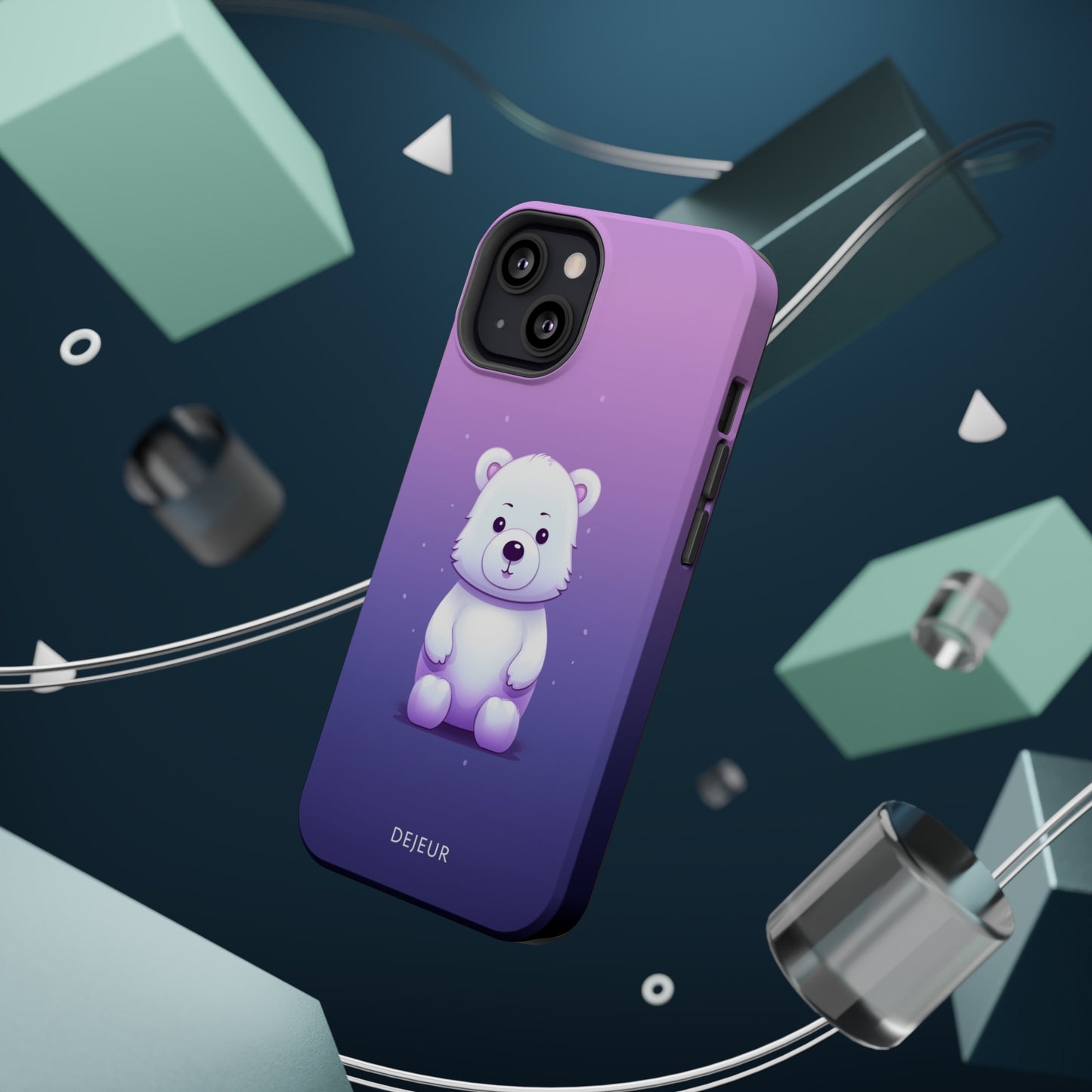 Violet Bear - iPhone MagSafe Tough Case