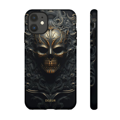 Dark Bronze Skull - iPhone Tough Case