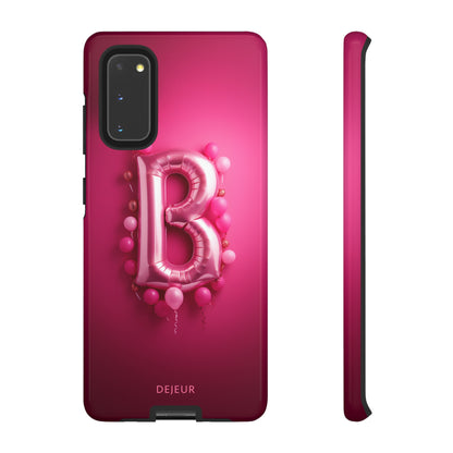 B Magenta Pink Balloons - Samsung Galaxy Tough Case