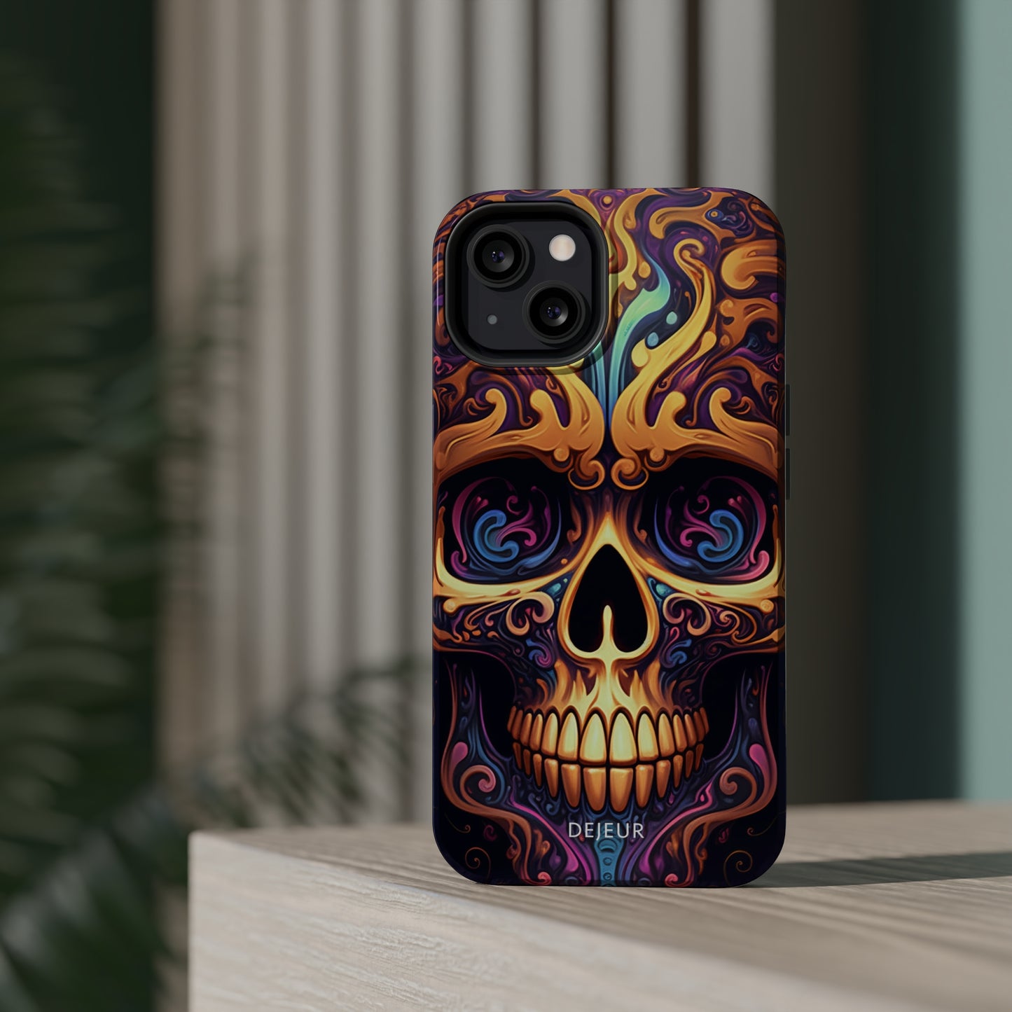 Paisley Skull - iPhone MagSafe Tough Case