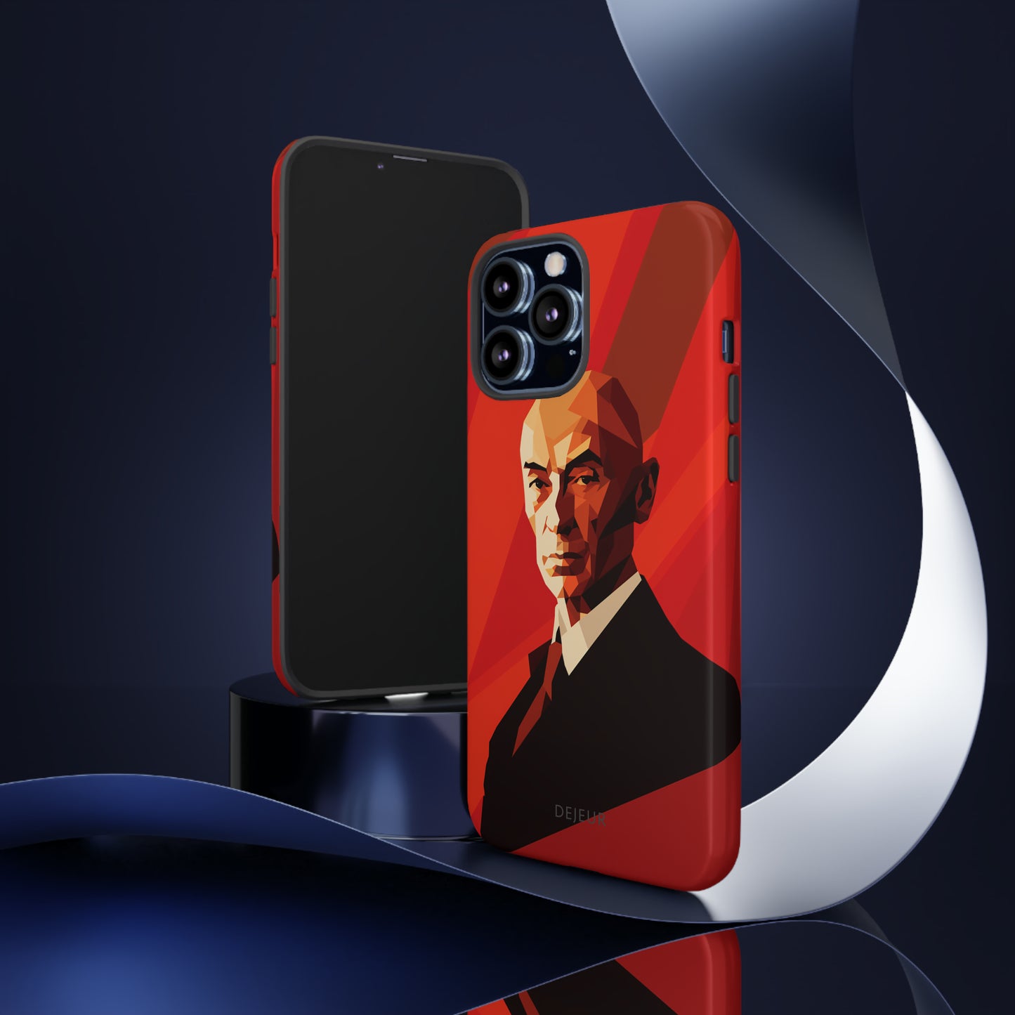 Oppenheimer Minimalist Portrait - iPhone Tough Case