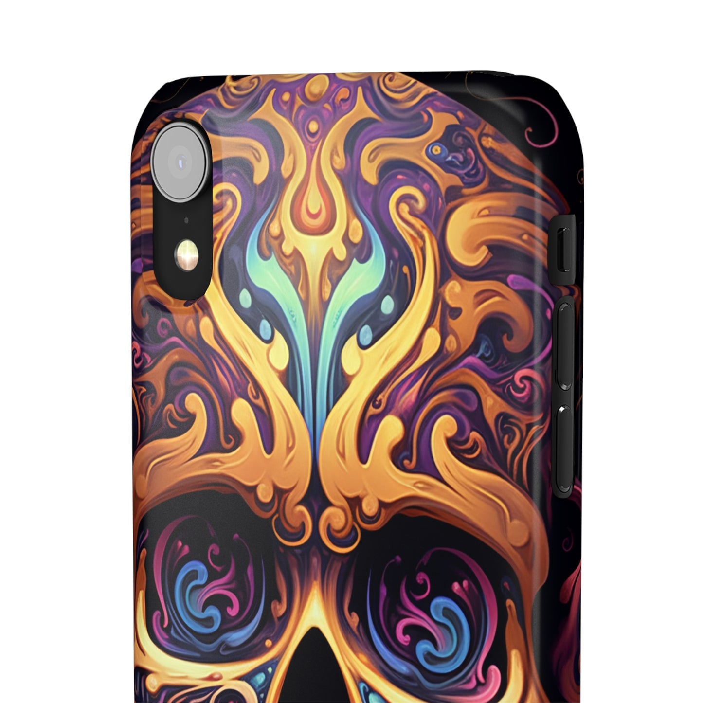 Paisley Skull - iPhone Snap Case