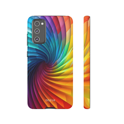 Rainbow Spiral - Samsung Galaxy Tough Case