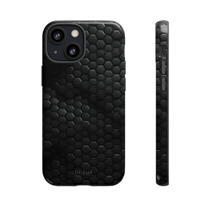 Black Carbon Matrix - iPhone Tough Case